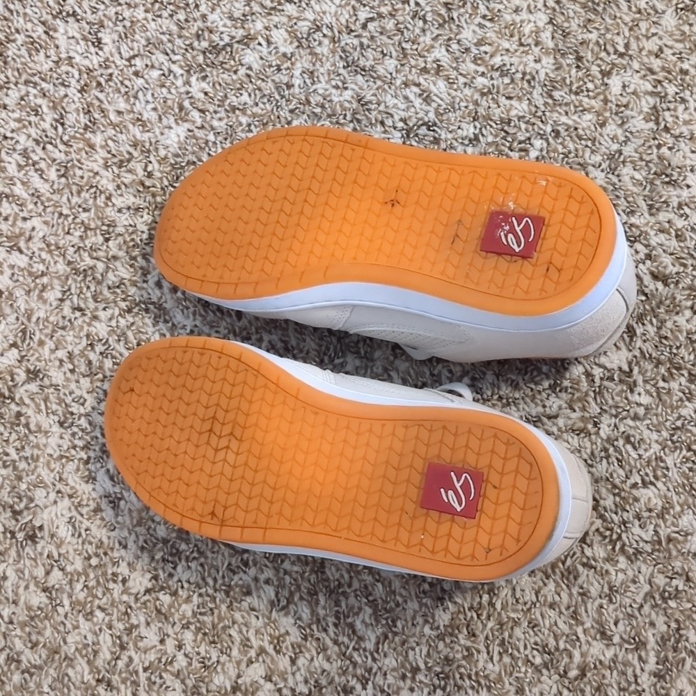 Es Accel Slim X The Nine Club Shoes Grey White Orange 7 Skateboard Sneakers - Picture 12 of 12